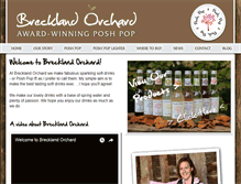 Tablet Screenshot of brecklandorchard.co.uk